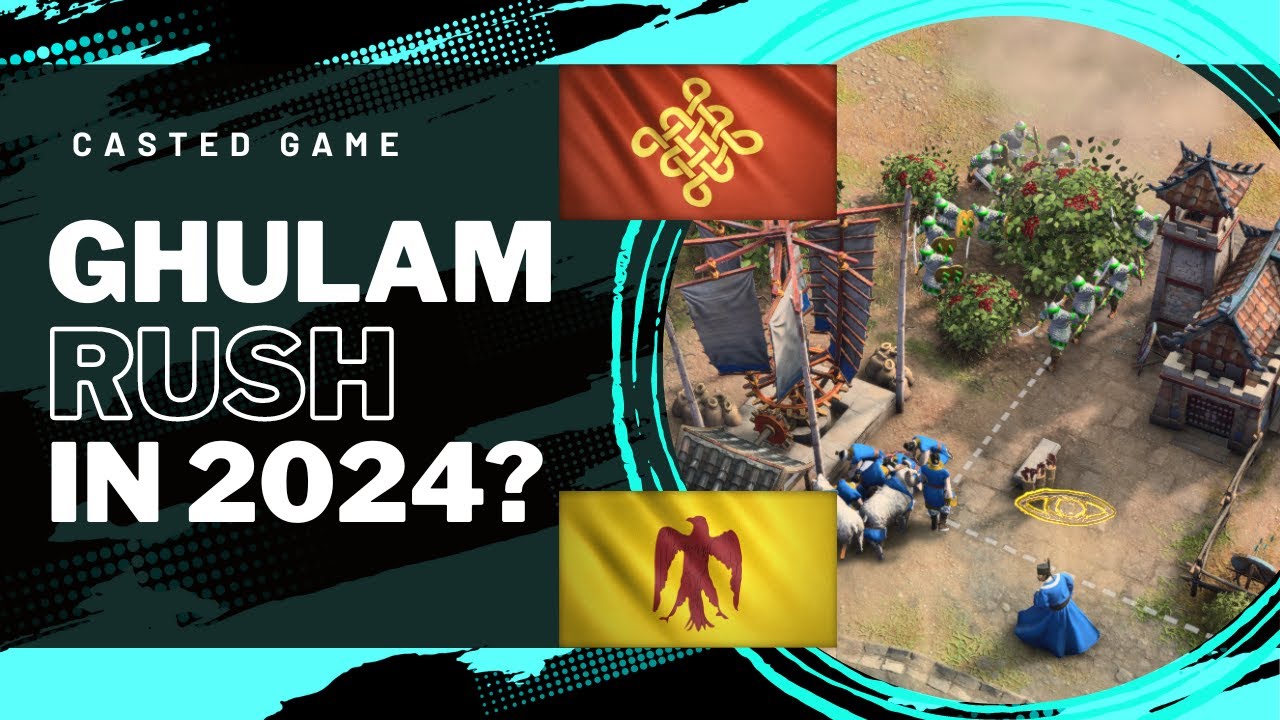 Boom or Rush. Who wins? v- Ayyubids vs China - AoE4 Casted Game