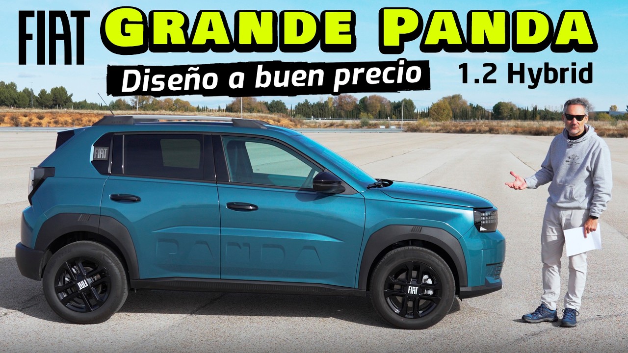 ¿El MEJOR híbrido barato? Prueba FIAT GRANDE PANDA 1.2 Hybrid 110 CV | Consumo y Opinión