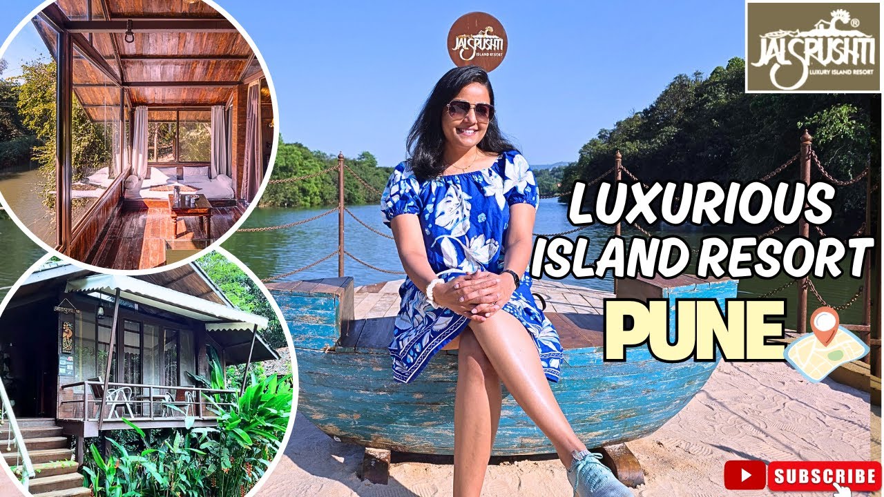 Jalshrushti Island Pune Mulshi Tour! Most Instagrammable Resort Near Pune?Hidden Gem-Nature + Luxury