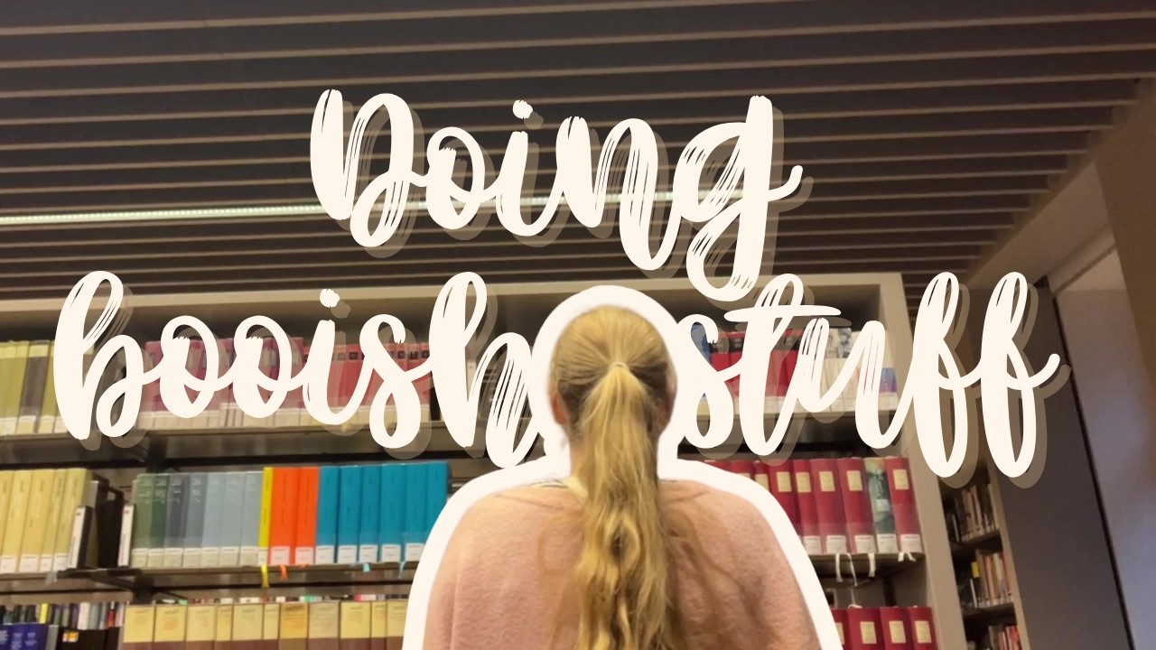 Vlog - Doing bookish stuff *chaos-edition*
