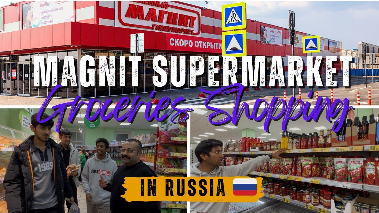 🛒 Exploring MAGNIT Supermarket in Russia 🛍️