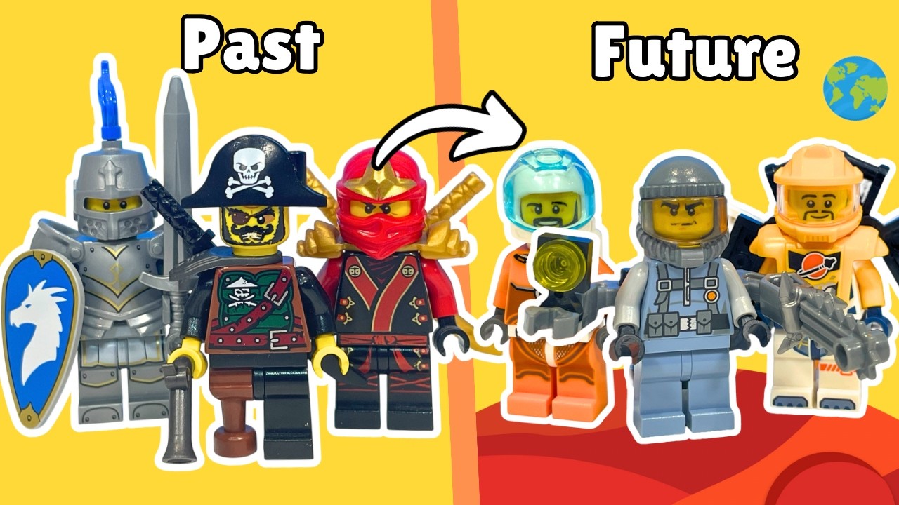 Я построил все эпохи в LEGO