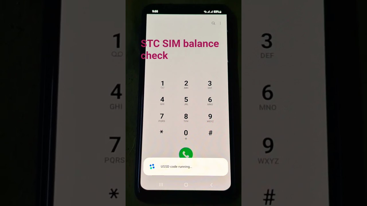 STC (KSA) SIM Balance Check ✅