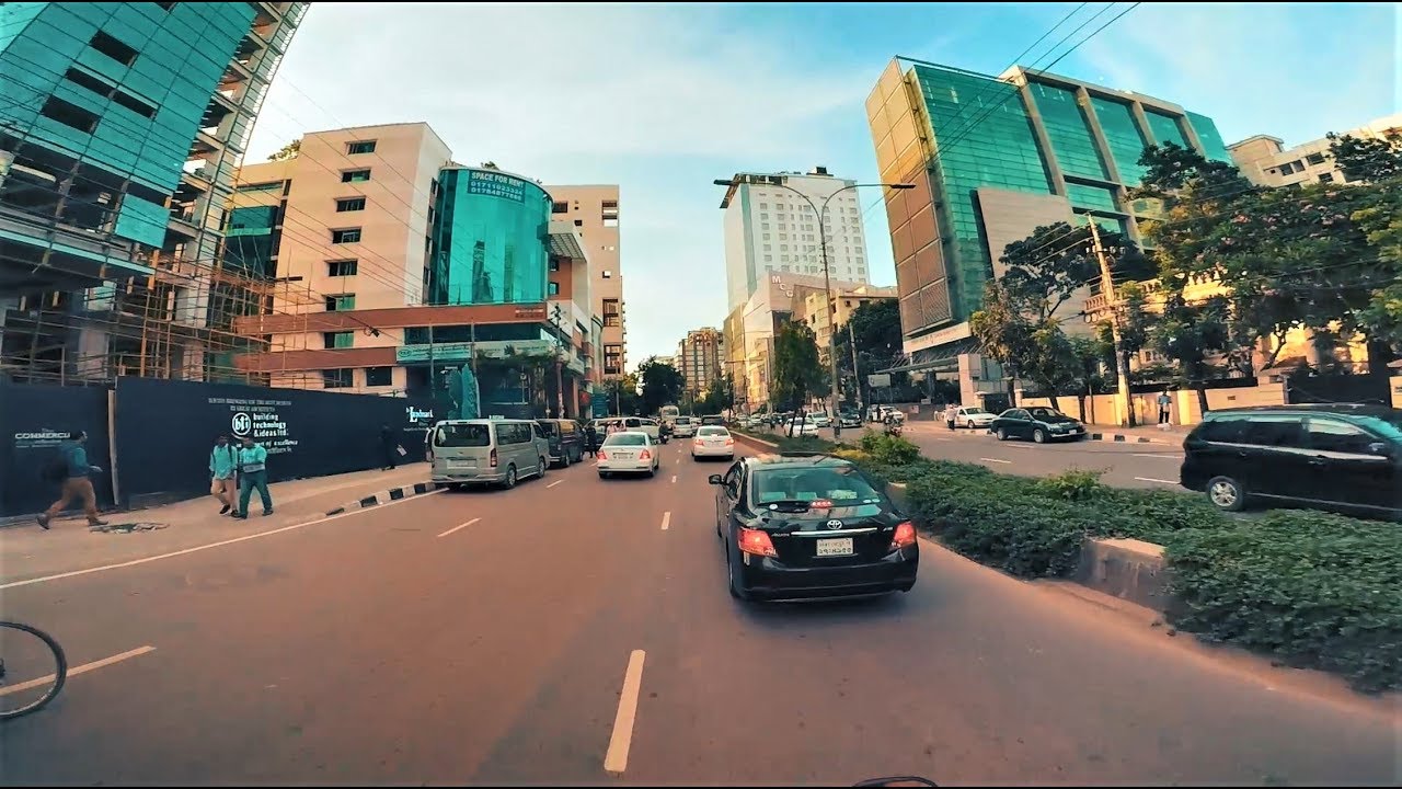 Bike Riding - Modern Dhaka City, Bangladesh - Gulshan 1 - Gulshan 2
