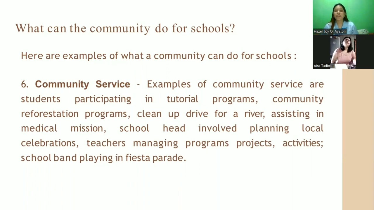 The Why and How of School  and Community Partnership