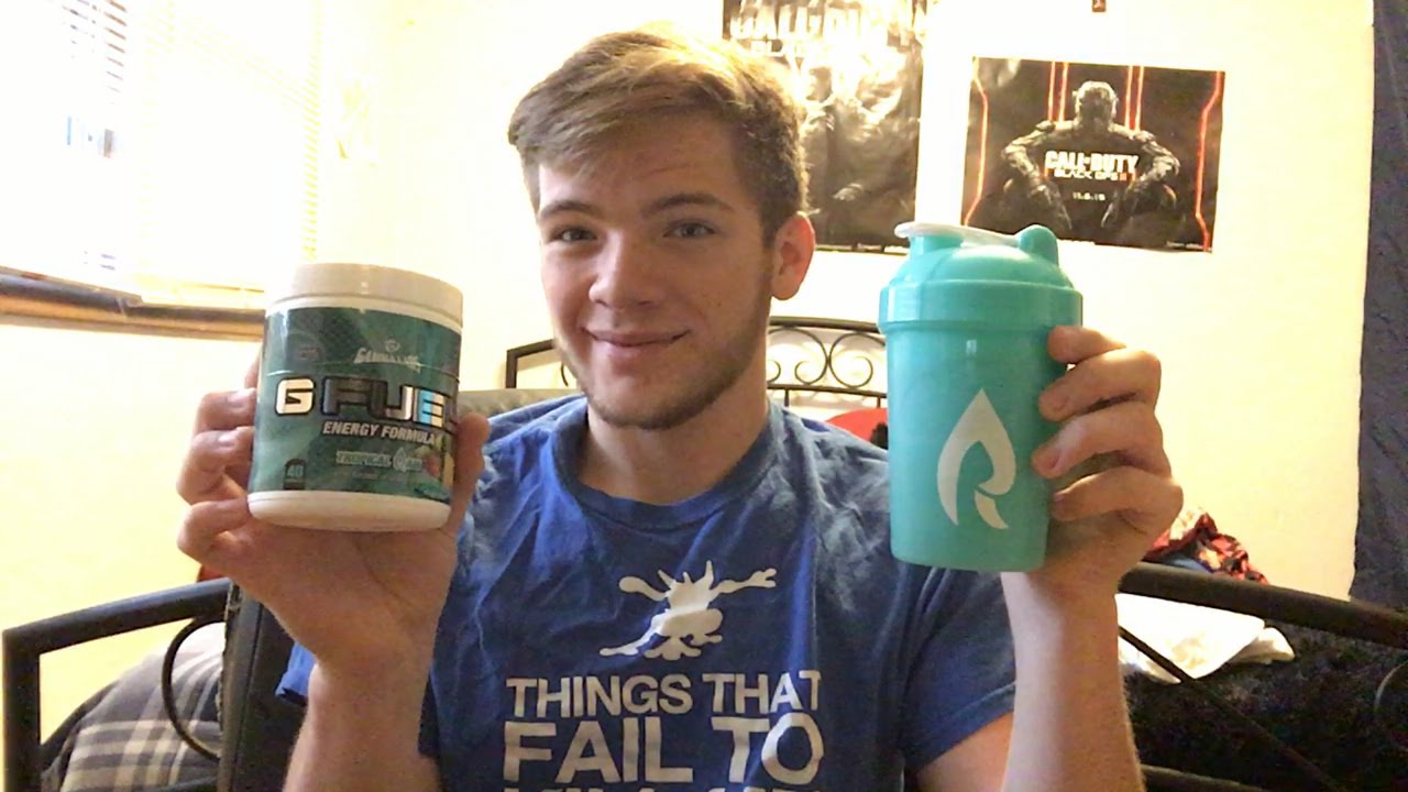 NEW Tropical Rain GFuel Taste Test and Review!!