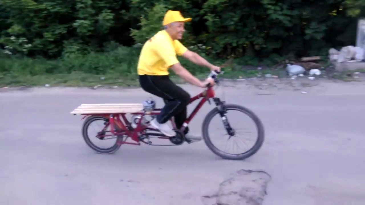 Электровелосипед  грузовой  за скромные деньги