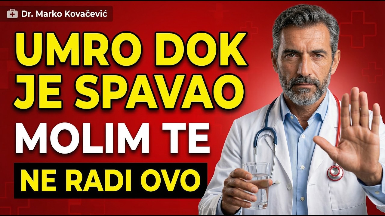 PAŽNJA POSLIJE 50! Ova noćna navika može pokrenuti srčani ili moždani udar u snu
