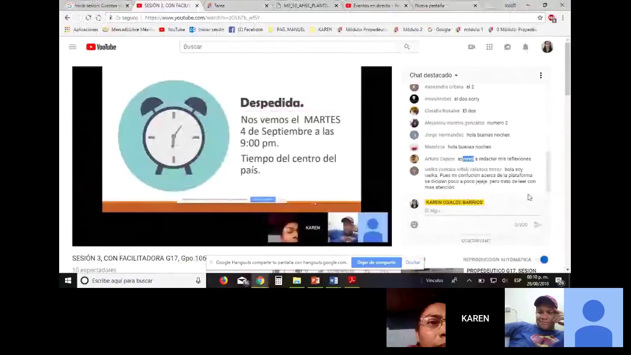 SESIÓN 3, CON FACILITADORA G17, Gpo.106