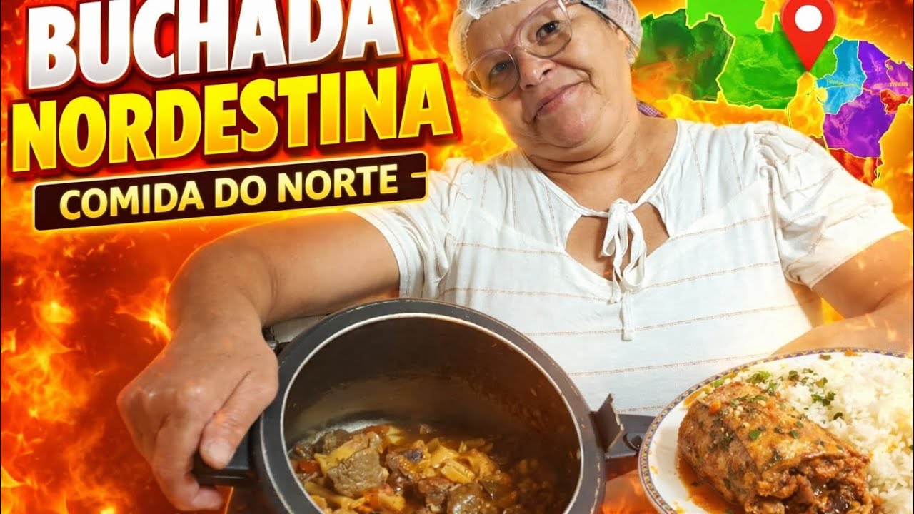 Buchada com Bofe e coração de boi#comida do norte saborosa/cozinhando com tete😍