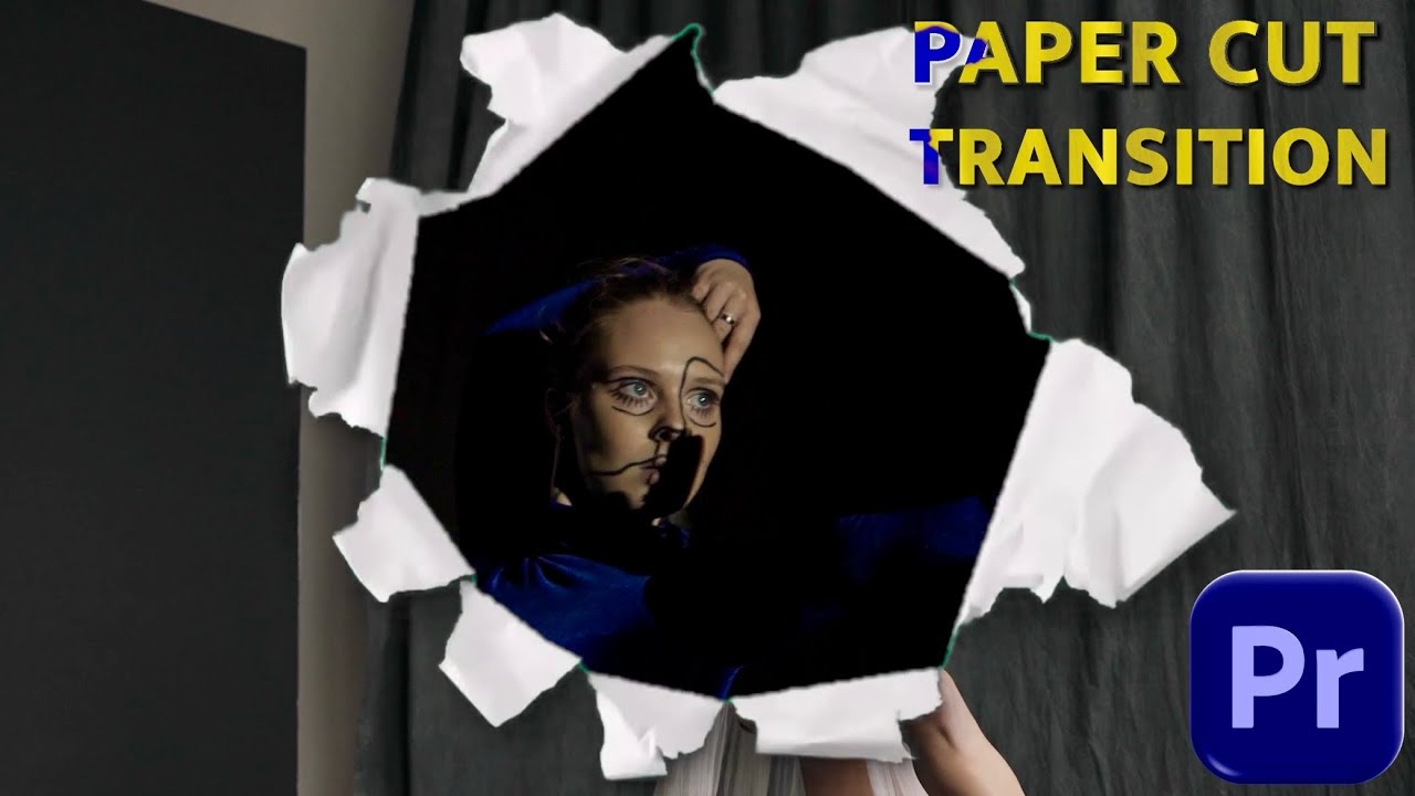 Paper Cut Transition [No Plugins] | Premiere Pro Tutorials