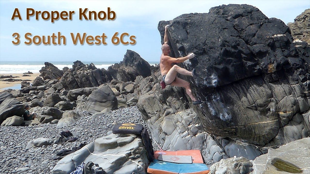 A Proper Knob bouldering in the South West.