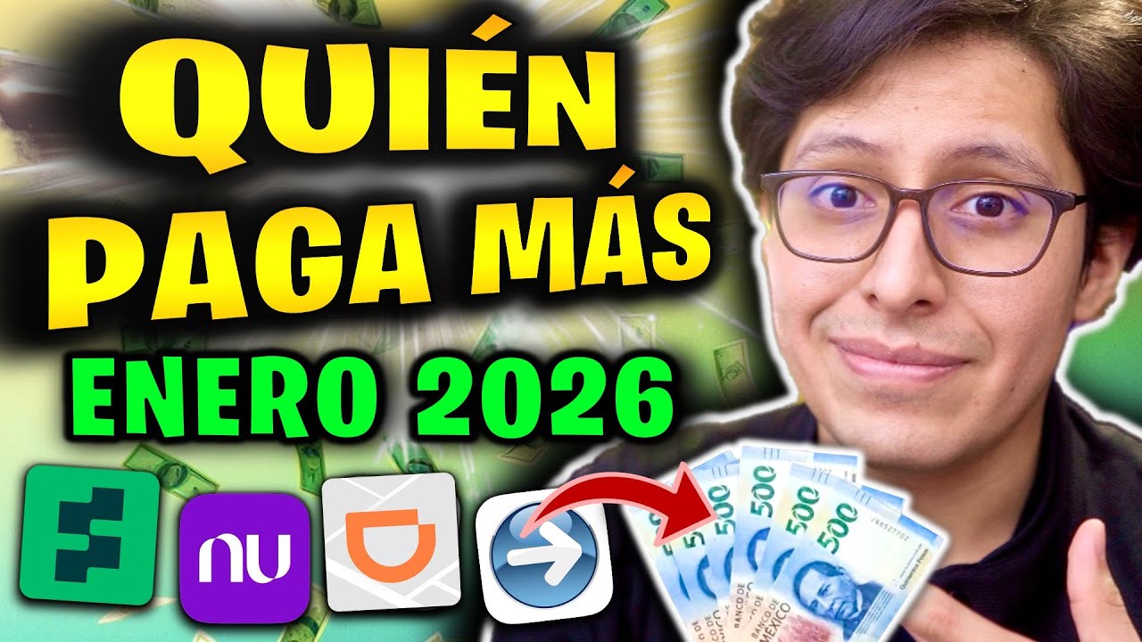 📈 &iquest;Qui&eacute;n PAGA M&Aacute;S en ENERO 2026? &ndash; NU baja tasas, Banxico insin&uacute;a pausa