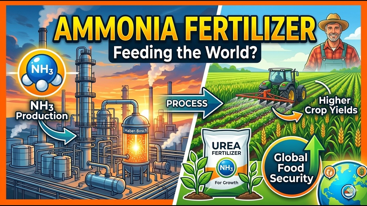 Ammonia Industry | Ammonia industrial Production Process & Flow sheet by Haber Process