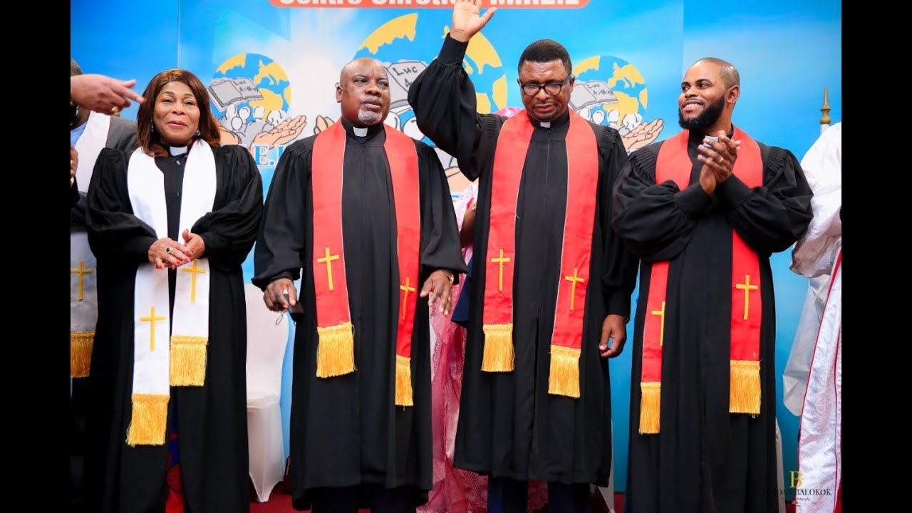 CEREMONIE DE CONSECRATION AU MINISTERE PASTORAL DES 4 PASTEURS A L`EGLISE M.I.E.L