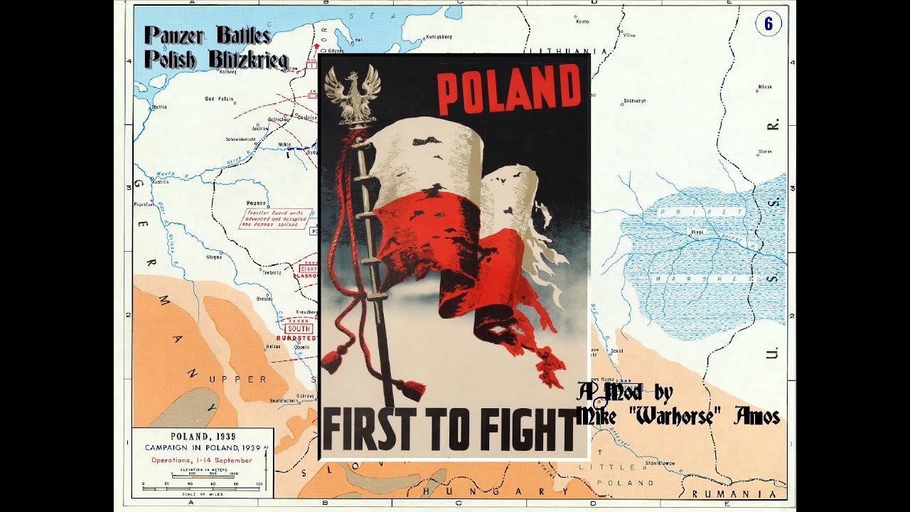 Panzer Battles: Demo Polish Blitzkrieg Mod: Roads To Pabianice 1939 [Faction: Poland] #2 Part 2