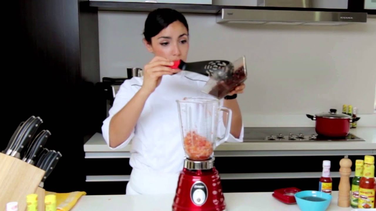 Recetas El Yucateco - Crema de Frijol