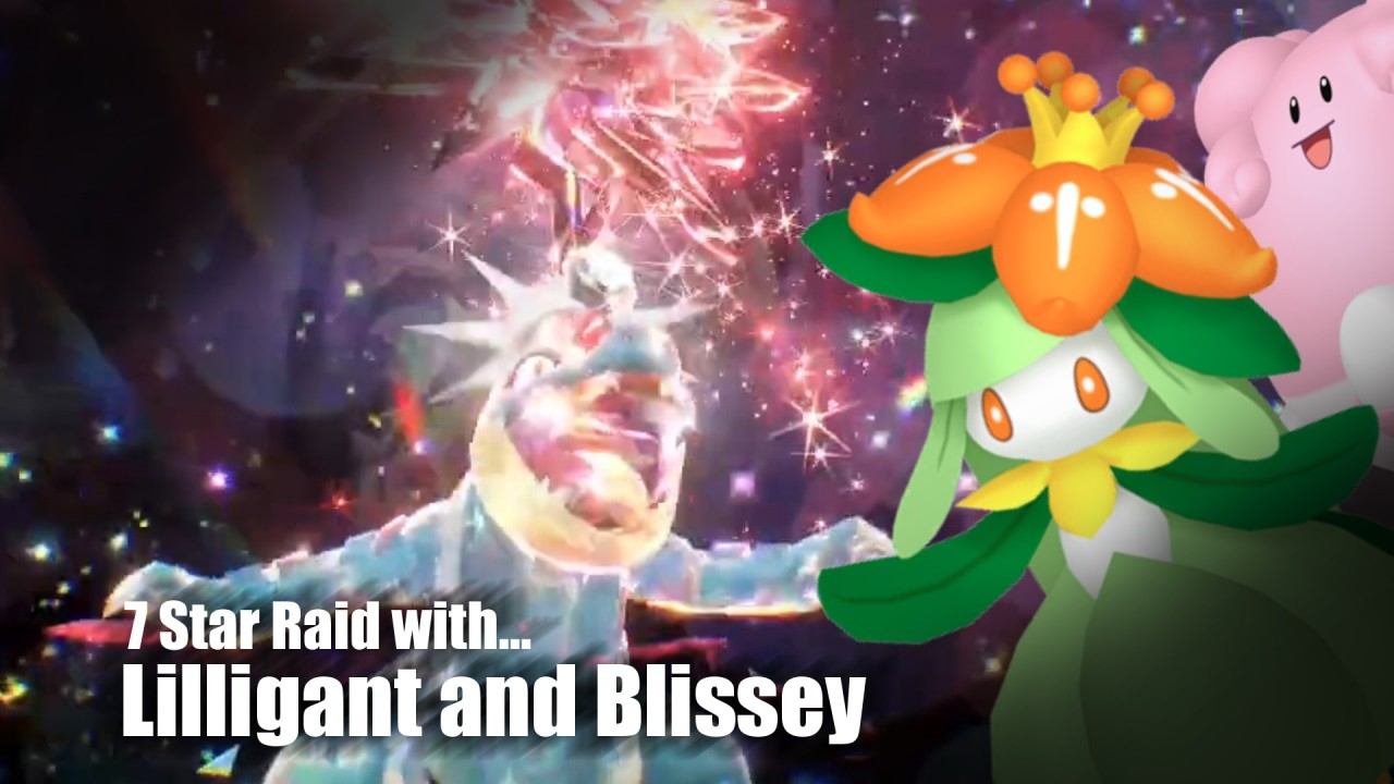 Lilligant + Blissey VS 7* Mightiest Mark Feraligatr Raid | Online Duo