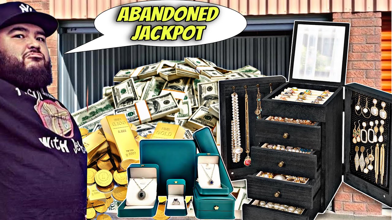 I BOUGHT AN ABANDONED STORAGE UNIT FULL OF JEWELRY! We Made Thousands 