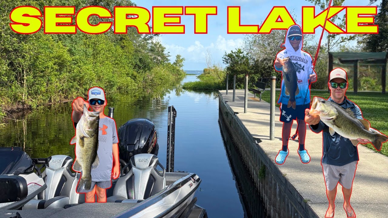 Fishing a SECRET Lake Canal In FLORIDA! || BASS Nation NATIONALS? Harris Chain Day 5