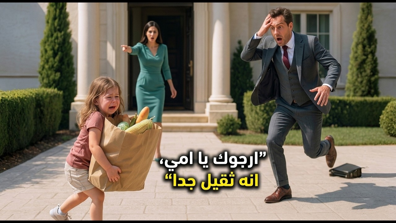 توسلت الطفلة الصغيرة قائلة: 