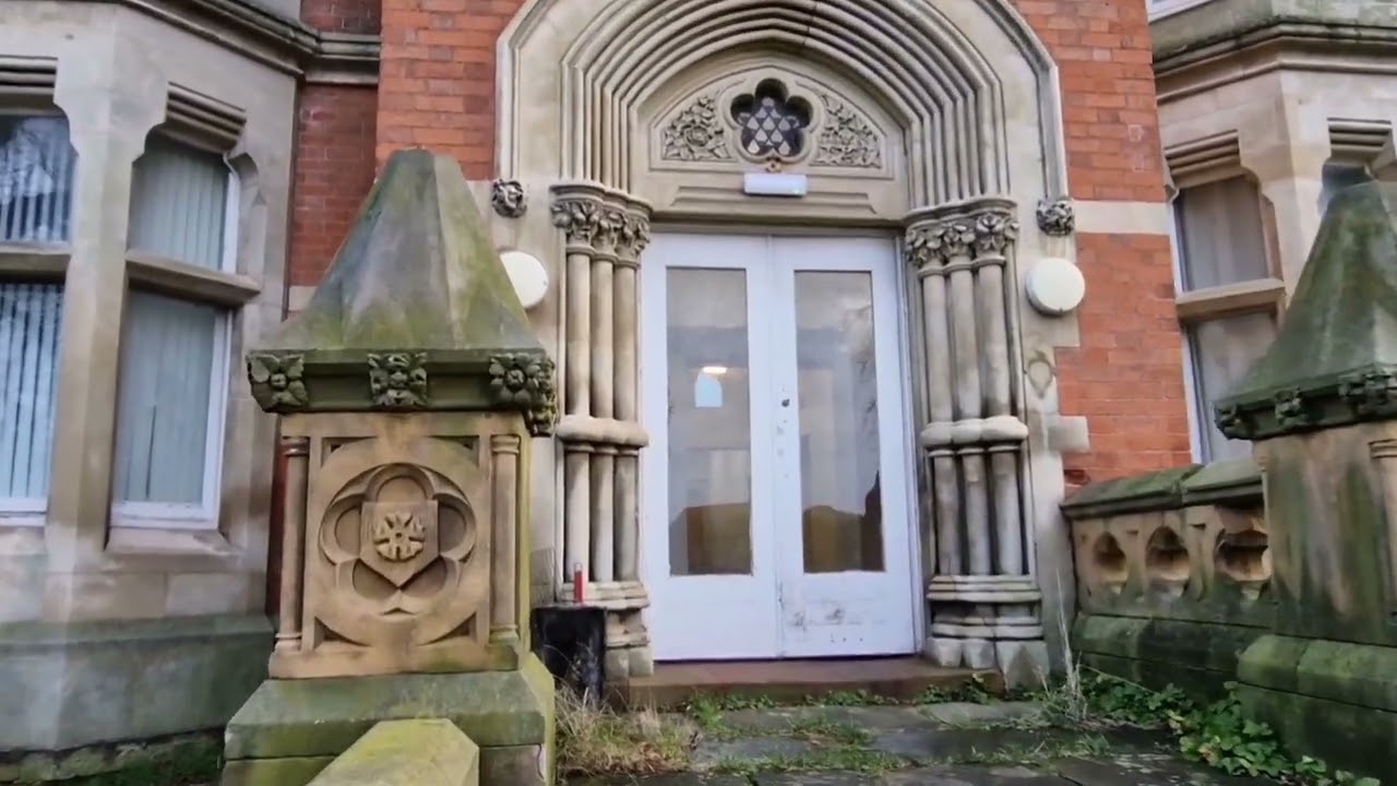 A walk round the the old Towers mental Hospital site Leicester
