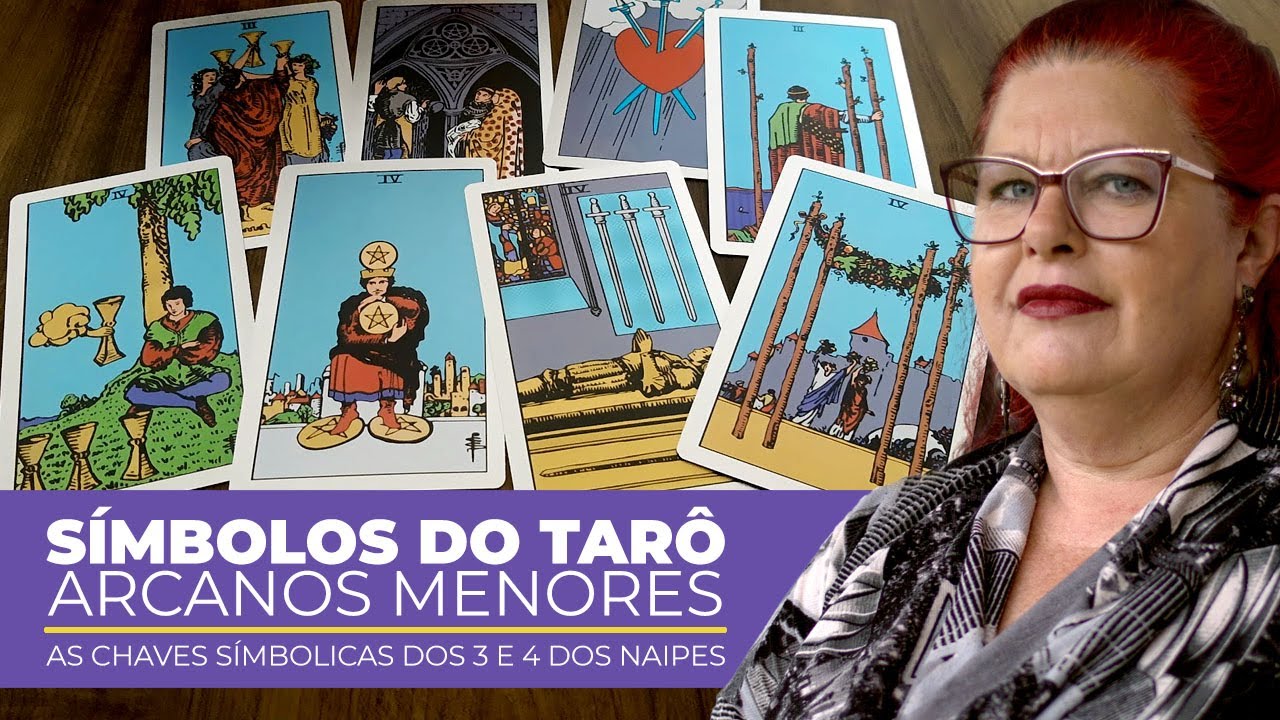 ARCANOS MENORES: AS CHAVES SIMBÓLICAS DOS 3 e 4 DOS NAIPES