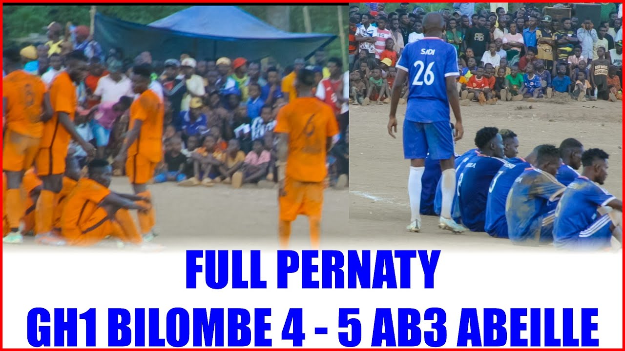 PERNATY ZA FAINALI KATI GH1 BILOMBE 4–5 AB3 ABEILLE/METCH YA KATA NA SHOKA/MPIRA NI RAHA