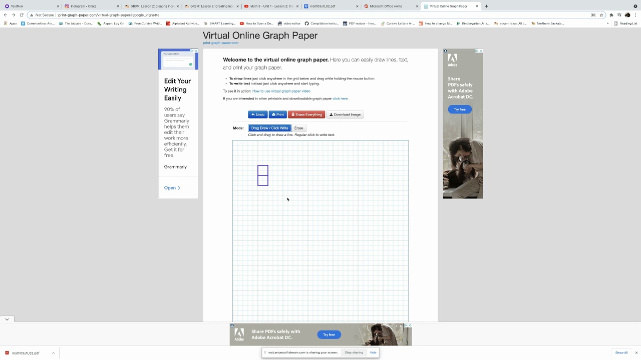 How to use Virtual GrapH Paper. Link in description.