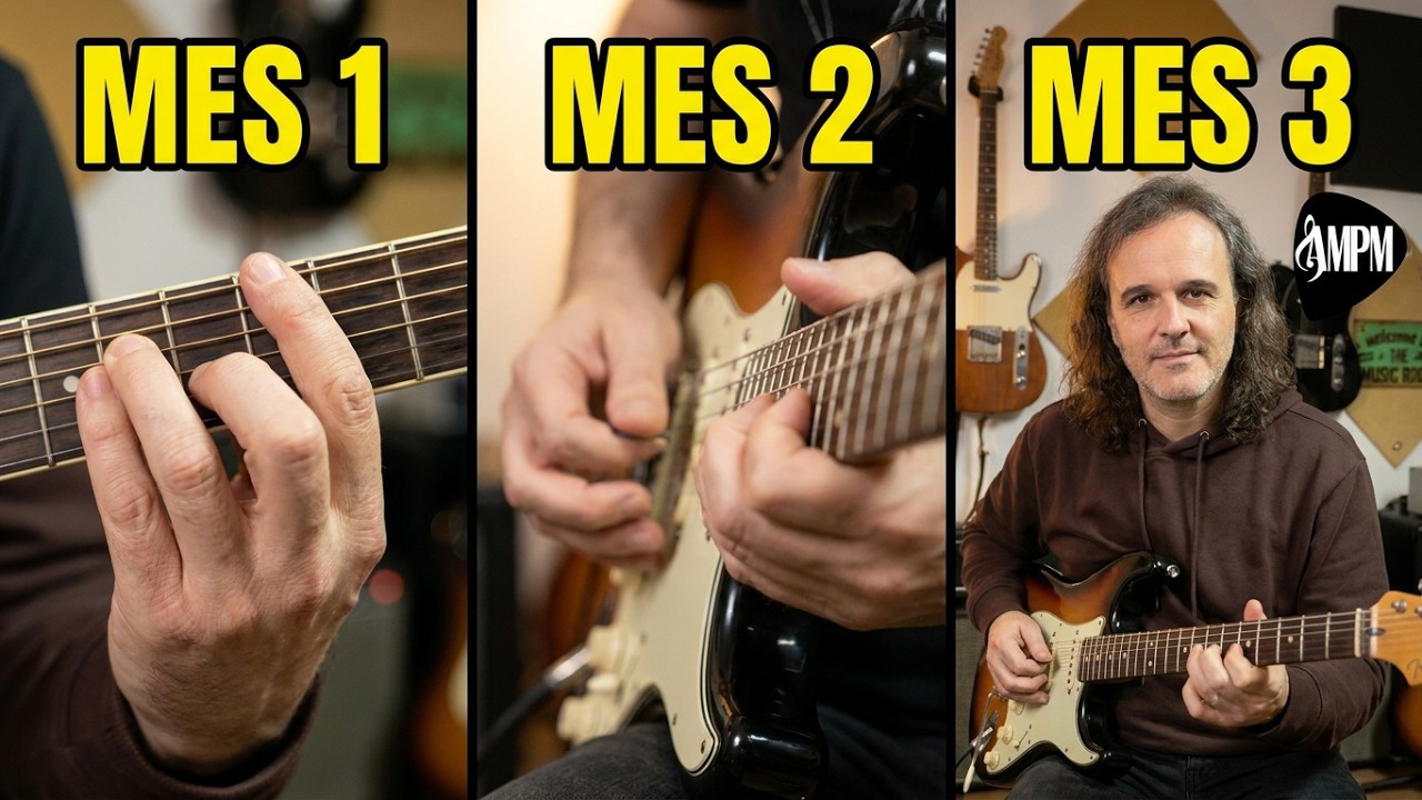 MEJORAR EN LA GUITARRA DESDE 3 MESES DE CLASES