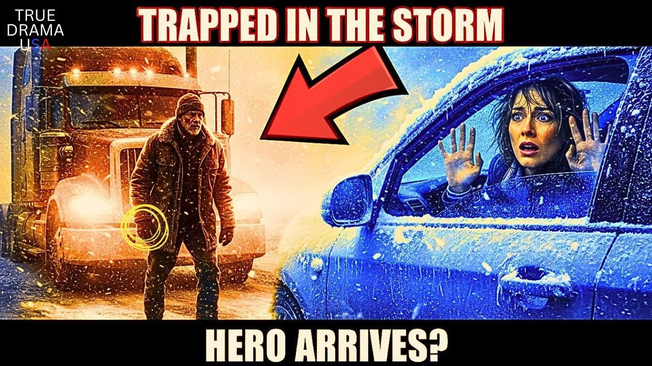 ❄️“She Ignored the Old Truck Driver — Until the Blizzard Hit”