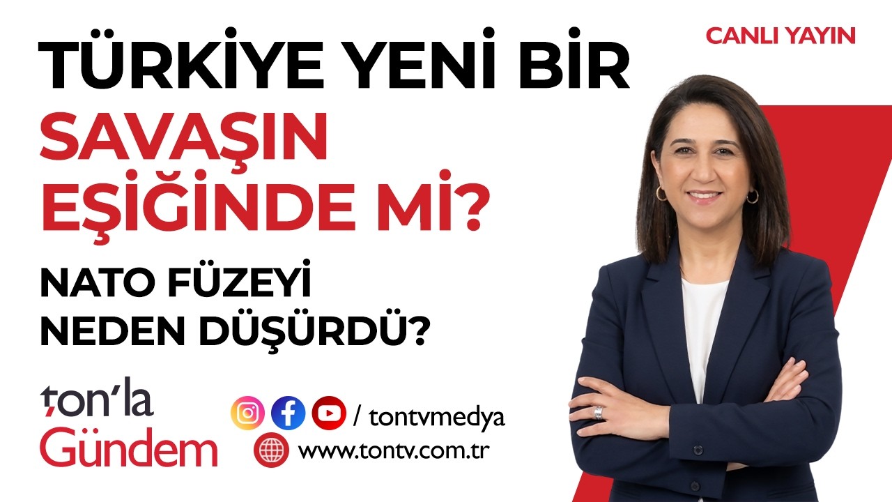 Tonla Gündem | Türkiye'nin Güvenlik Gündemi : İran-İsrail Savaşı | Dilek Akşen | Ahmet Tunç