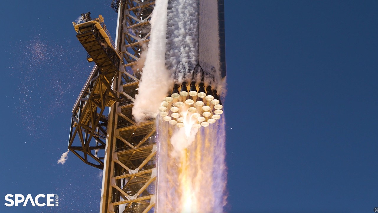 See SpaceX Starship Flight 13 Launch in Stunning 4K Slow Motion
