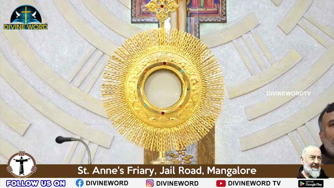 Novena of St. Padre Pio | 28-01-2026 | Fr. Prakash Lobo | St. Anne's Friary, Jailroad