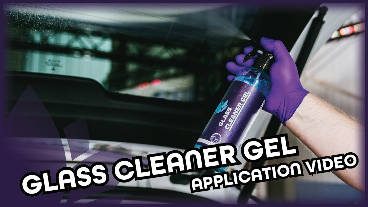 How to use Nanolex Glass Cleaner GEL