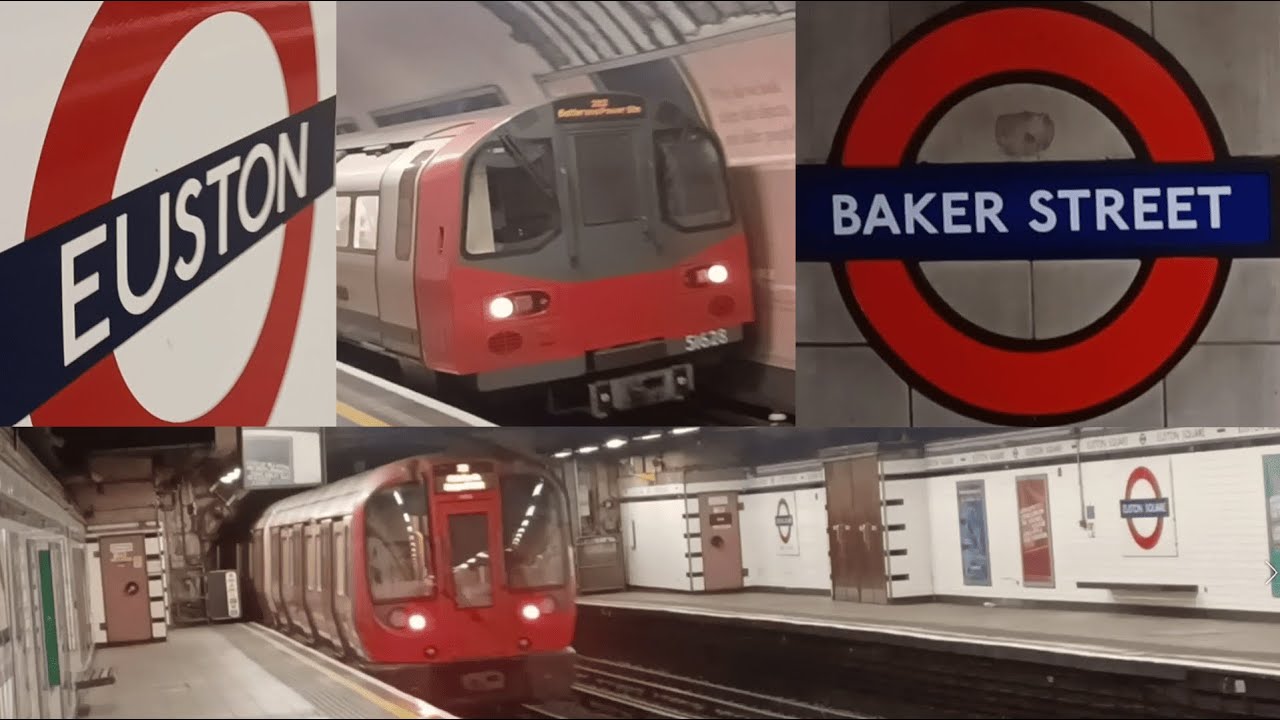 London trains and stations: Euston to Euston Square via Baker Street