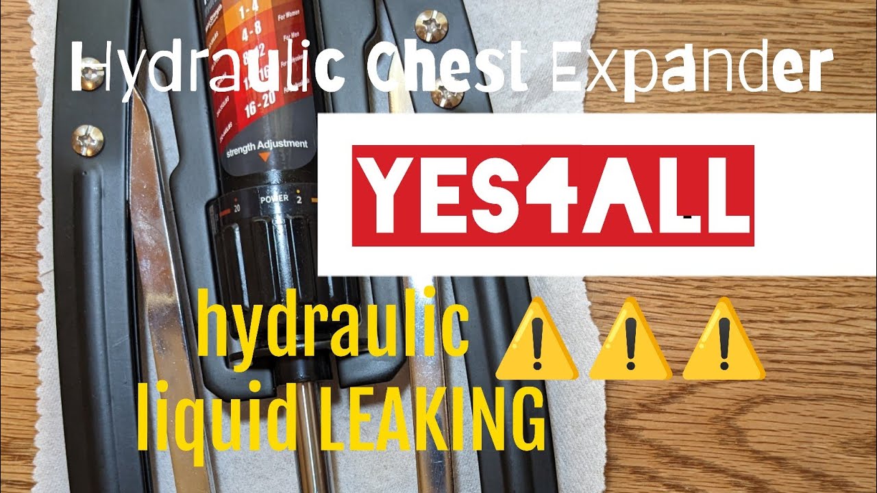 UPDATE!  YES4ALL Arm Twister Chest Expander – HYDRAULIC LIQUID LEAKING