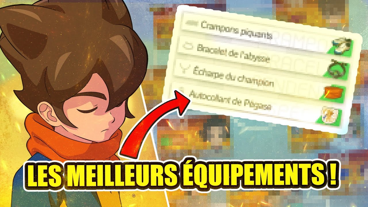 LES MEILLEURS &Eacute;QUIPEMENTS sur Inazuma Eleven Victory Road !