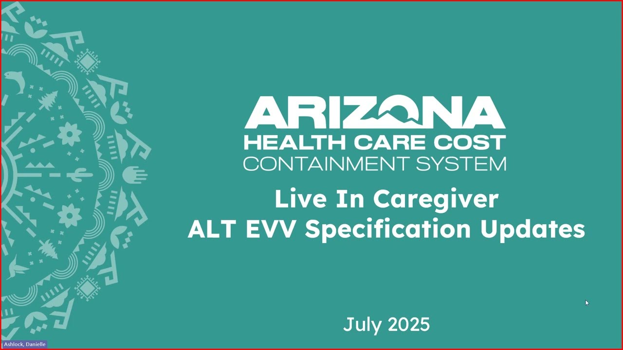 Live in Caregiver Alternate Specification Updates 2025-07-09 Meeting Recording