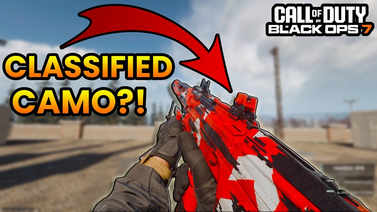 New SECRET CAMO In Warzone&hellip; Here&rsquo;s How To Unlock It (Weapon Classified)