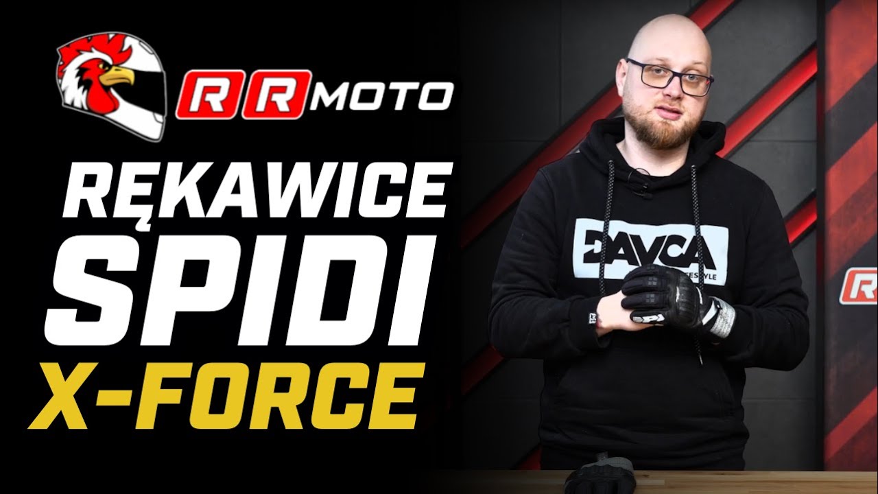 SPIDI X-FORCE - miejskie rękawice motocyklowe