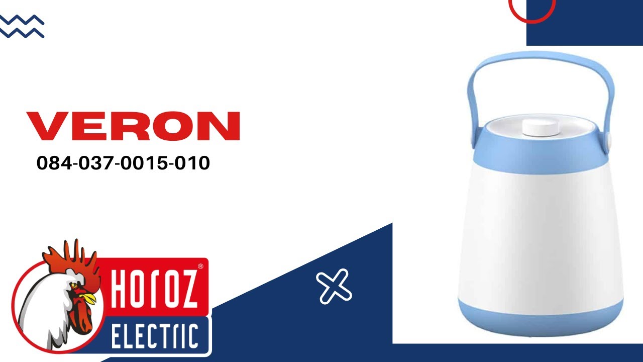 Акумуляторний ліхтар Horoz Electric VERON 084-037-0015-010
