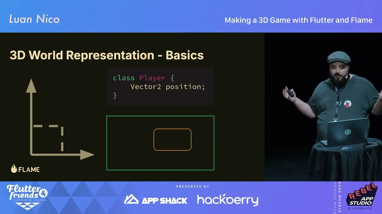 Making a 3D game with Flutter and Flame - Luan Nico