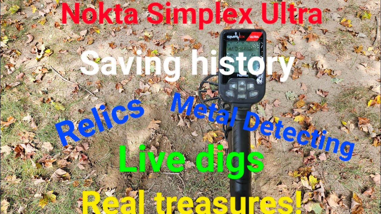 Металлоискатель Nokta Simplex Ultra в очень жаркий день сохраняет историю!!