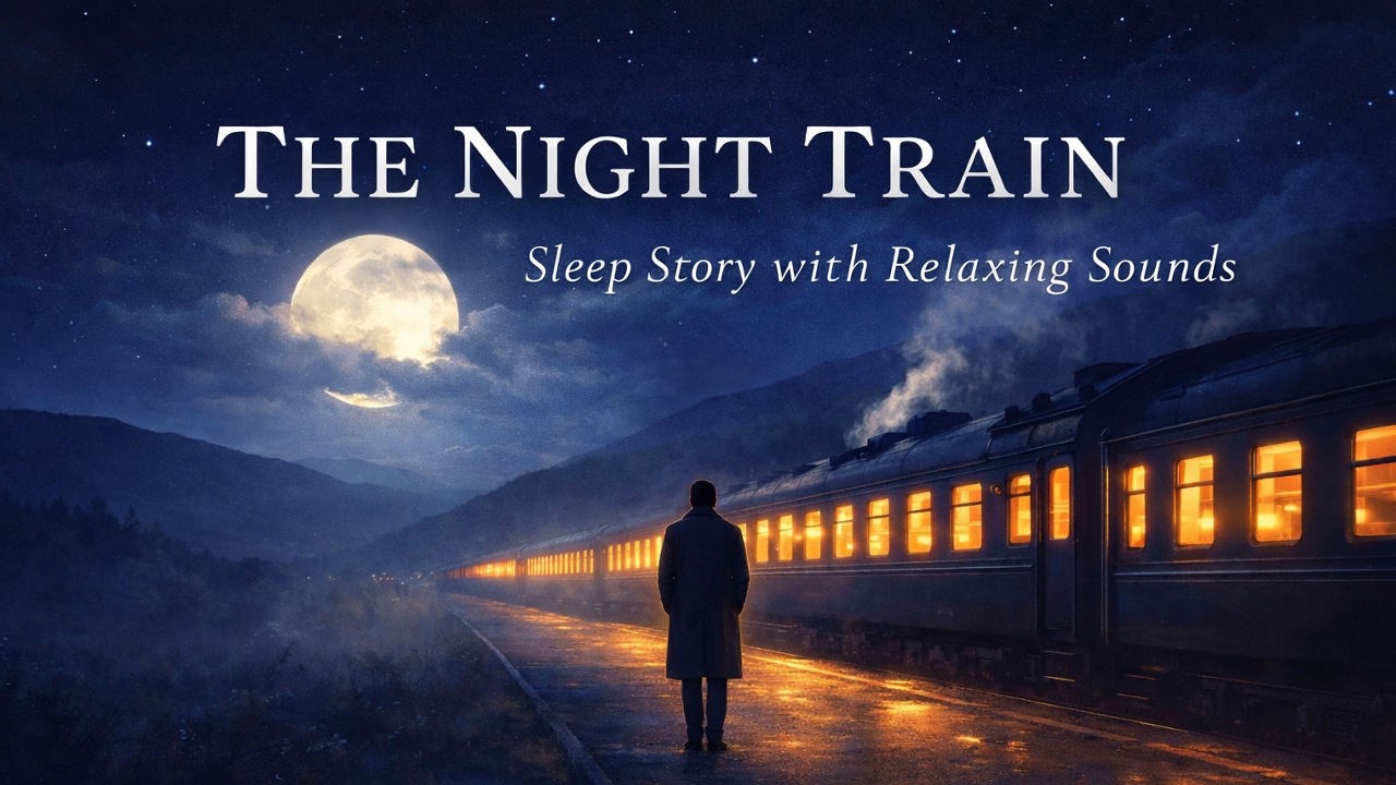 Fall Asleep Fast Tonight | A Gentle Night Train Sleep Story