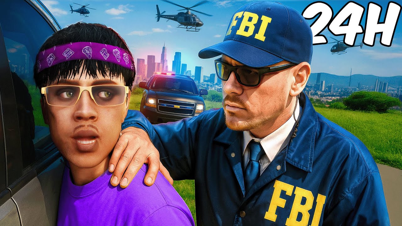 Spędziłem 48h jako AGENT FBI w GTA V!😯