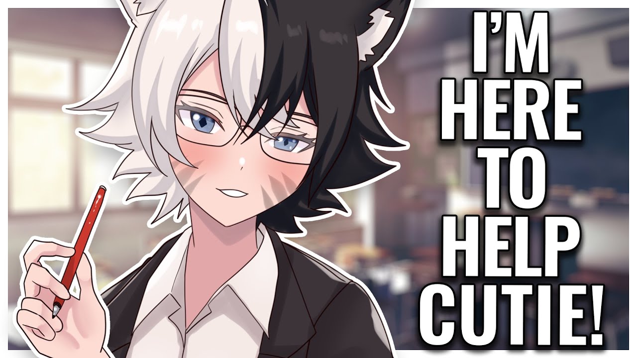 Femboy Teacher Offers Private Tutoring In Your Favorite Subject ASMR 📖