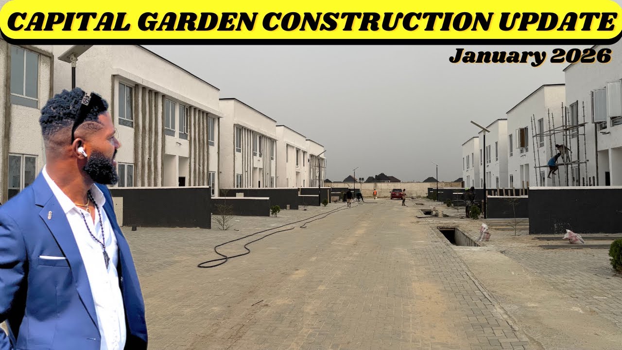 CAPITAL GARDEN ESTATE UPDATE: Massive Construction Progress | January 2026