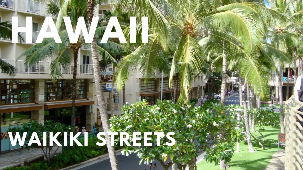Hawaii Waikiki streets