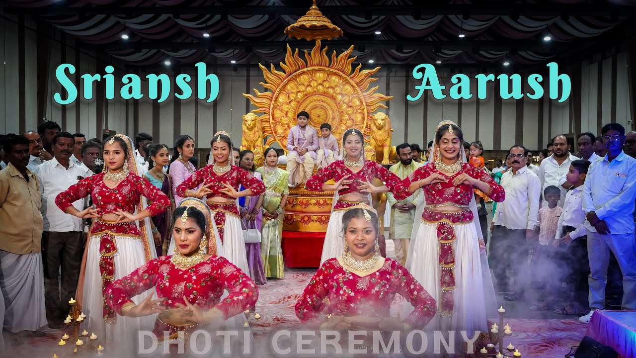 Sriansh Reddy & Aarush Reddy Dhoti Ceremony Teaser By || Jaya Events ||